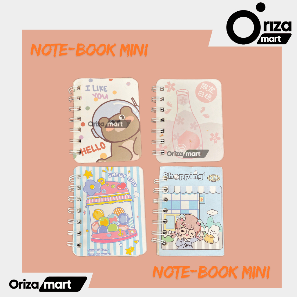 

Notebook Mini Buku Kecil Catatan Scrapbook Mini Buku Notes Kecil Alat Tulis Sekolah