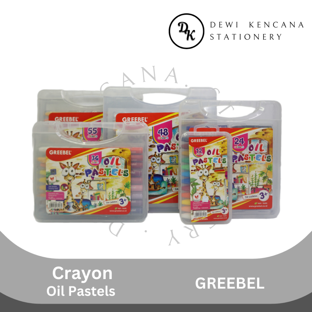 

Krayon Minyak / Crayon Greebel Oil Pastels Kids