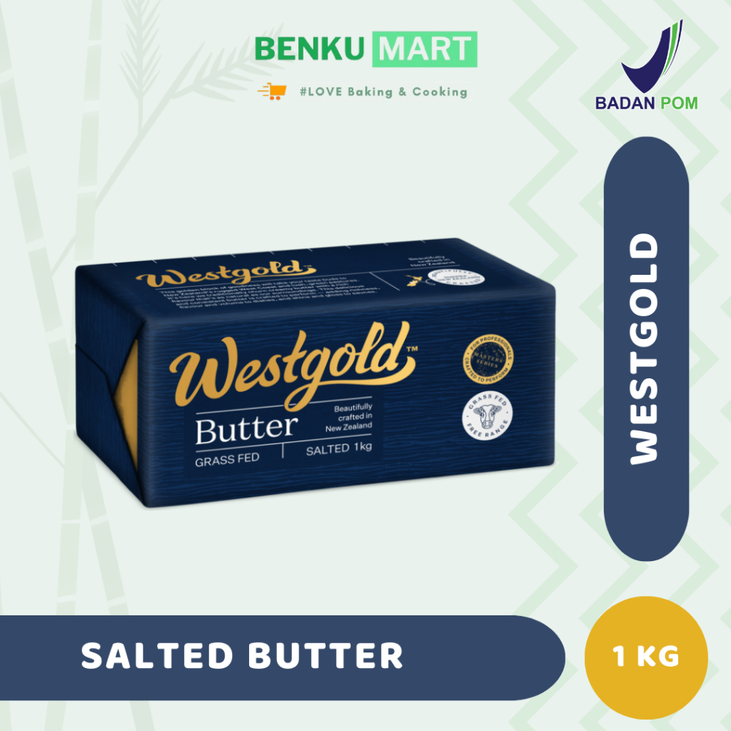 

Westgold Salted Butter 1 Kg | (IMPORT NEW ZEALAND)