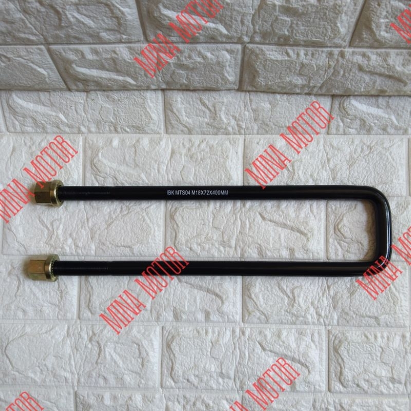 IBK Behel Per U bolt belakang Mitsubishi Canter Turbo PS125 baja