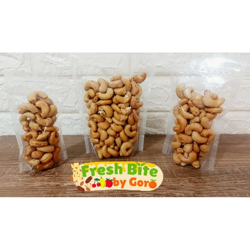 

Kacang Mede Mete panggang utuh 75gr 100gr 250gr / Roasted Cashew