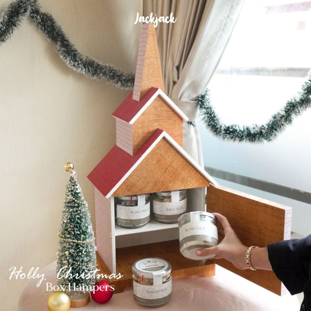 

Holly Christmas Box Hampers / Hampers Natal
