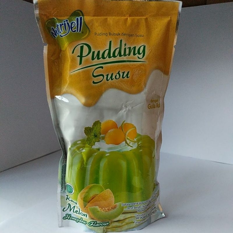 

nutrijel pudding susu rasa melon 145gr nutrijell