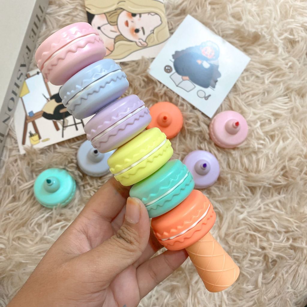

Stabilo Macaron Isi 6 Pcs