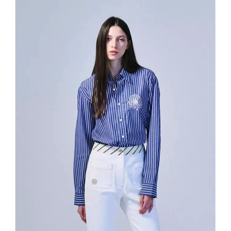 MARDI OXFORD SHIRT STRIPE, READY STOCK 100% ORIGINAL Korea