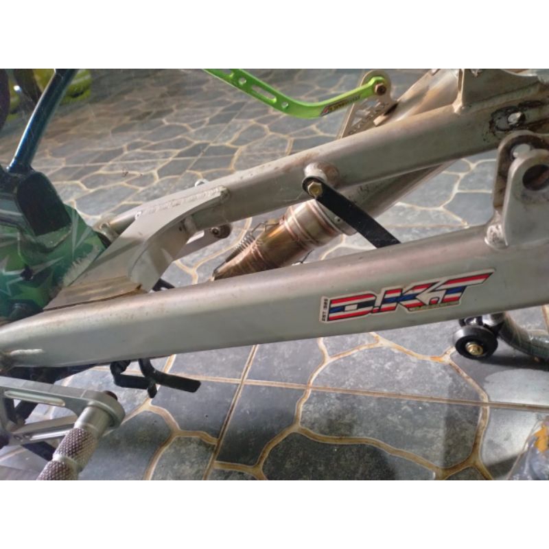 swing Arm DKT thailand kharisma supra x125 second kondisi lecet pemakaian lainya aman