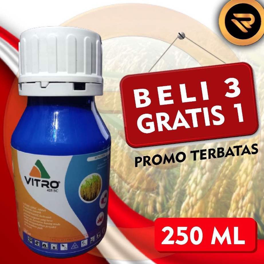 FG2 FUNGISIDA VITRO 425 SC 25ml BA AZOKSISTROBINDIFENOKONAZOLAMISTARTOPANTRACOLNATIVOSCORE