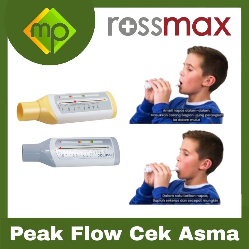Peak Flow Meter Rossmax   Alat Cek Asma Rossmax  Peak Flow Meter