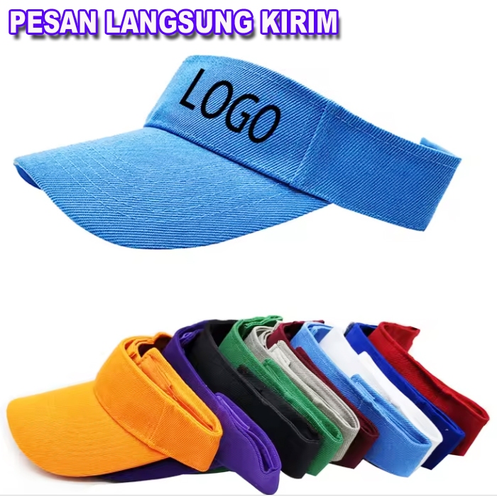 Topi sport dewasa/topi tenis wanita/topi sport wanita putih