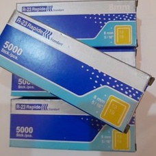

TREND PRODUCT Isi Staples Paku Tembak 138 8mm U 5pcs Refil Refill Isi Ulang Air Nailer Angin Stapler Tracker Jok
