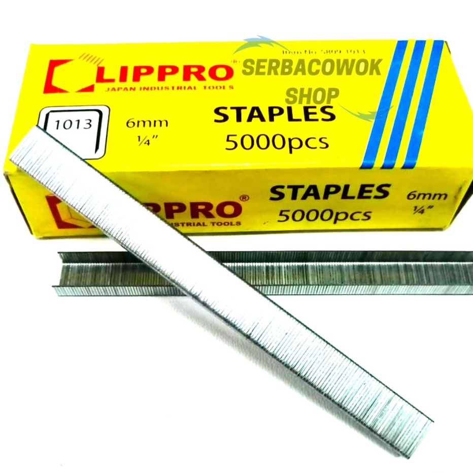 

SPESIAL Lippro Isi Staples Tembak Jok 8 mm 5 pcs Termurah Berkualitas