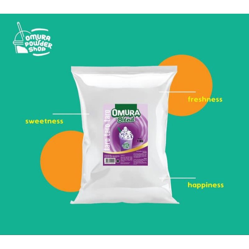 

Omura Blend Bubuk Minuma 1kg Rasa Taro