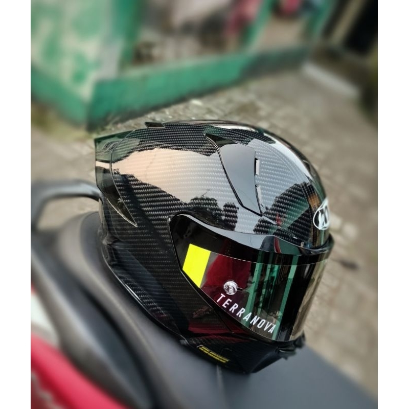 kyt r2r solid repaint livery carbon ceplar