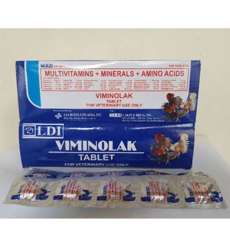 VIMINOLAK Obat Vitamin Ayam laga Ayam Piso Ayam Piliphins  Penguat sayap daya tahan ayam