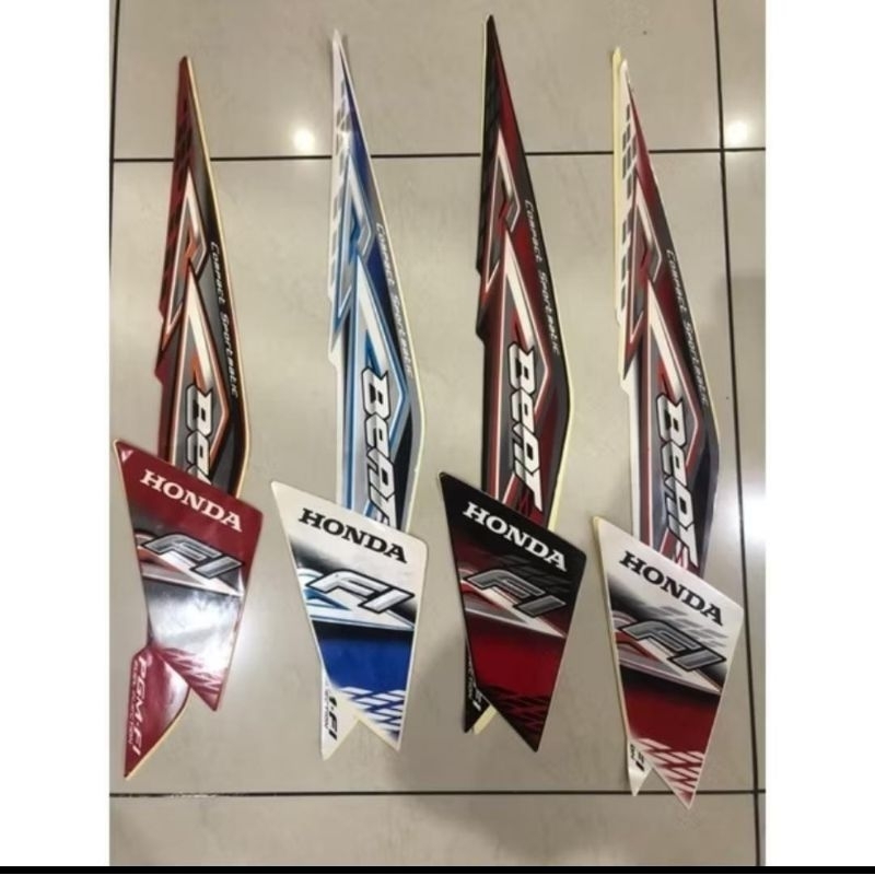 List Body Honda Beat Fi 2014 Striping Beat Fi 2014