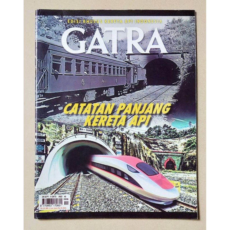 Majalah Gatra September 2022 : Edisi Khusus Kereta Api Indonesia