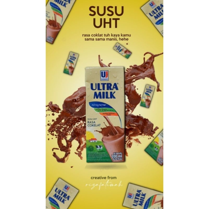 

SUSU ULTRA RASA COKLAT 200ML