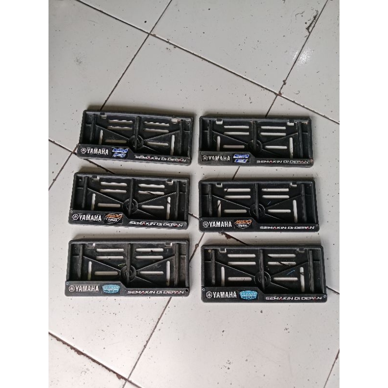 cover plat no motor Yamaha bekas original