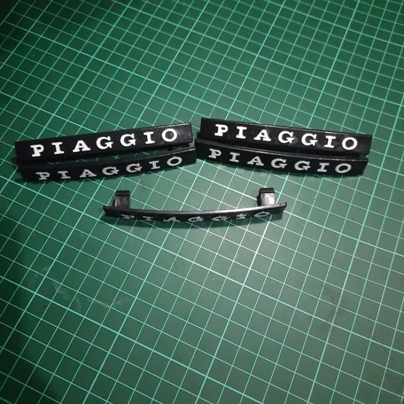 Emblem emblim logo hidung piagio vespa excel spartan original danmotor