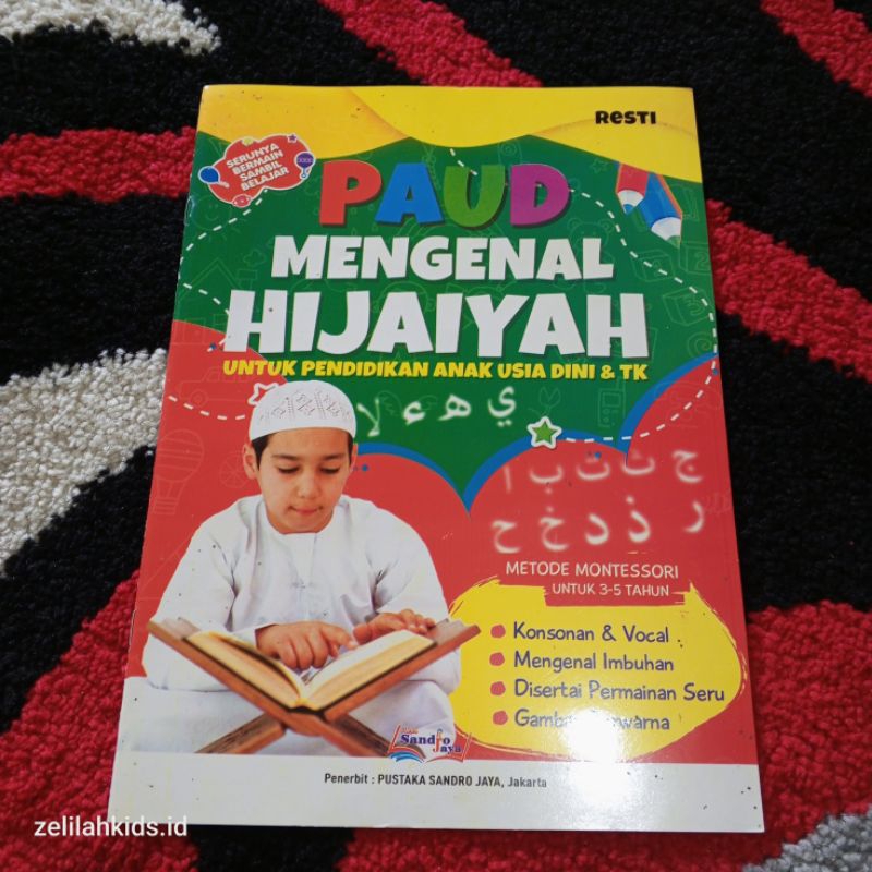 Buku Anak Paud Mengenal Huruf Hijaiyah