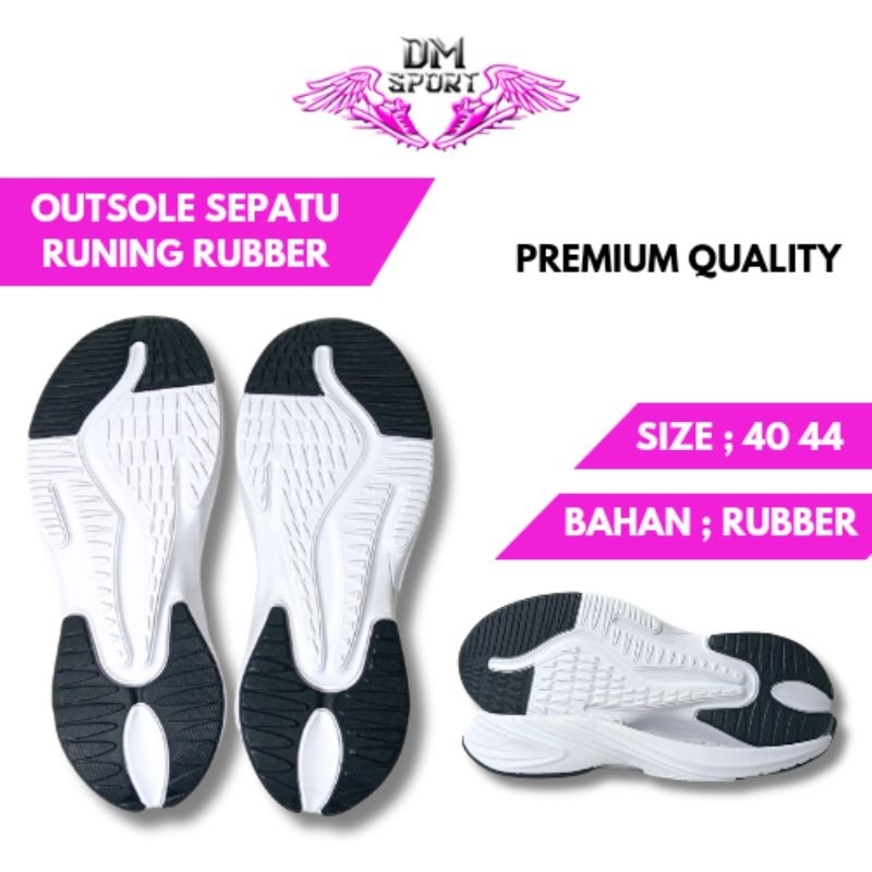 Outsole Running rubber | Sol sepatu Olahraga