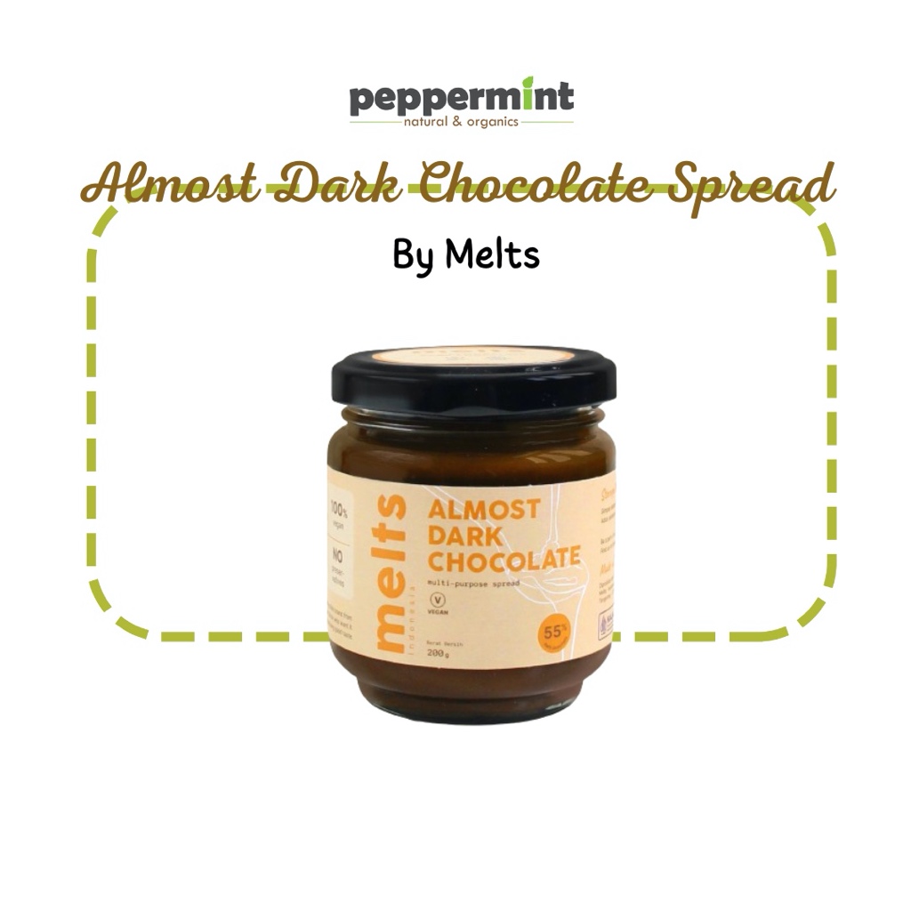 

Melts Multi Purpose Spread (200 gr) / Selai Sehat Plant Based