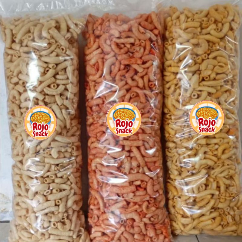 

Makaroni Pipa Kemasan 1kg 1Ball 3 Varian Rasa