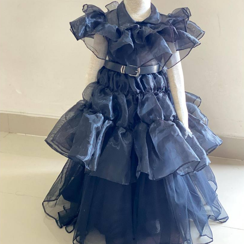 Wednesday Dress / Kostum Wednesday Addams / Dress Wednesday Addams / Kostum Wednesday Addams / Gaun 