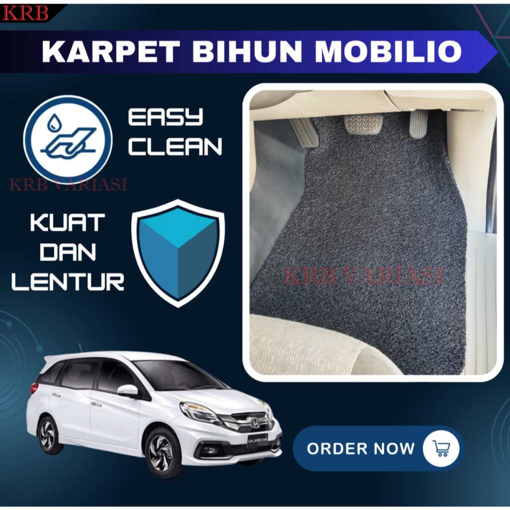 Karpet Lantai Mie Bihun Mobil Honda Mobilio Karpet Set Mobilio Karpet Mie Mobilio Fullset Lengkap