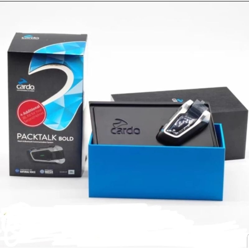 Full set audio kit interkom helm motor cardo packtalk bold single Jb l speaker 40mm