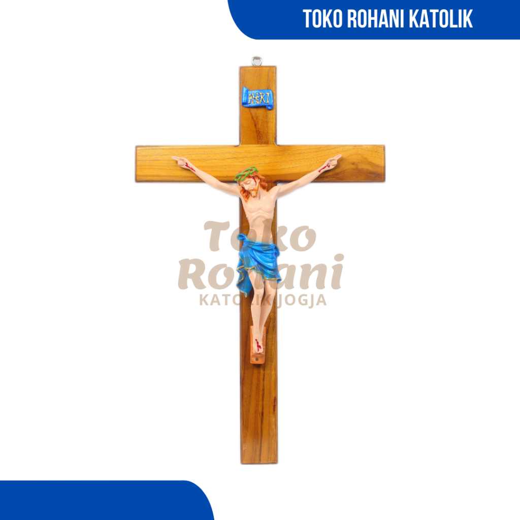 PROMO SALIB GANTUNG KATOLIK 50 CM / SALIB GANTUNG BESAR / SALIB DINDING / SALIB UKURAN BESAR / SALIB
