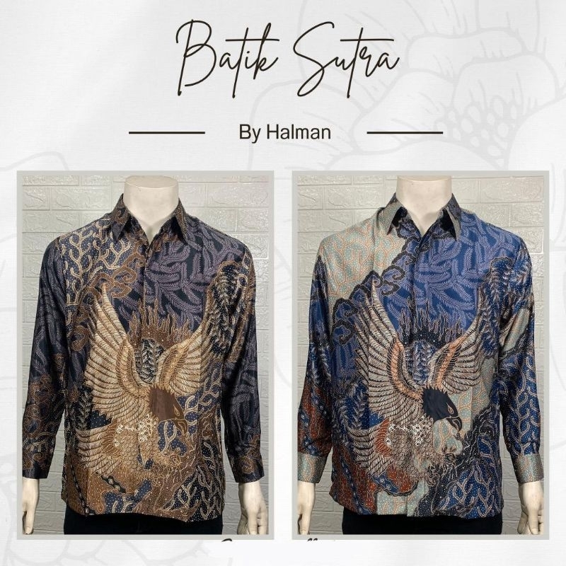 BATIK PRIA SUTRA HALMAN PREMIUM 2823