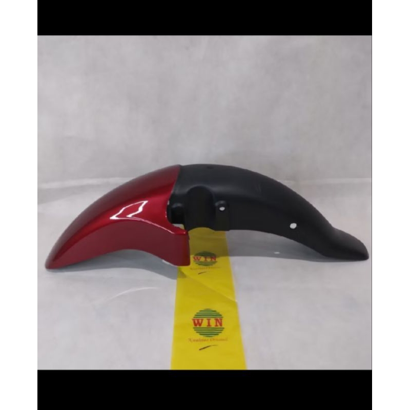 SPAKBOR DEPAN MEGA PRO 2006 PRIMUS / MERAH ( WIN )