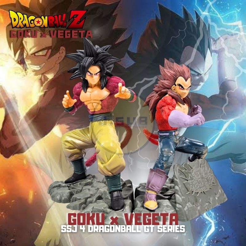 Action Figure Goku Vegeta Statue Dragonball DBZ GT Series