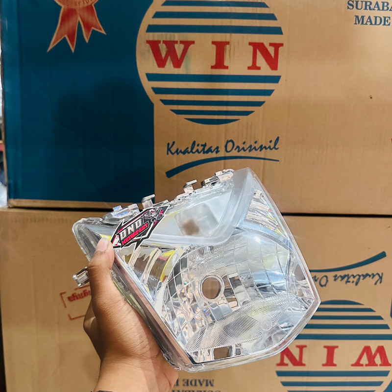 lampu depan beat fi reflektor depan beat fi