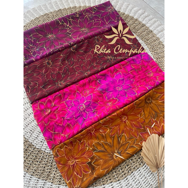 Rhea Cempaka Butik - Bahan Kebaya - Kain Kebaya - Kebaya Lukis - Kebaya Bali