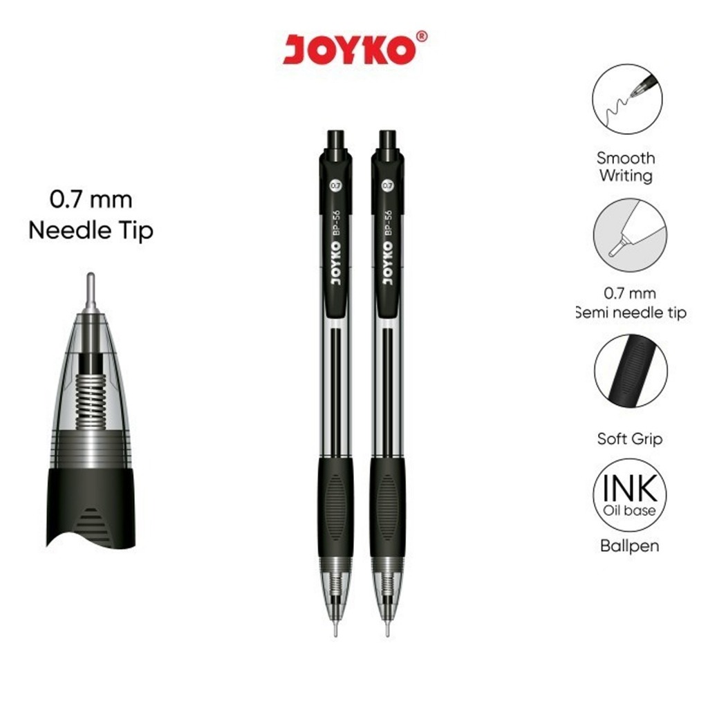 

Ball Pen Pulpen Pena Joyko BP-56 0.7 mm