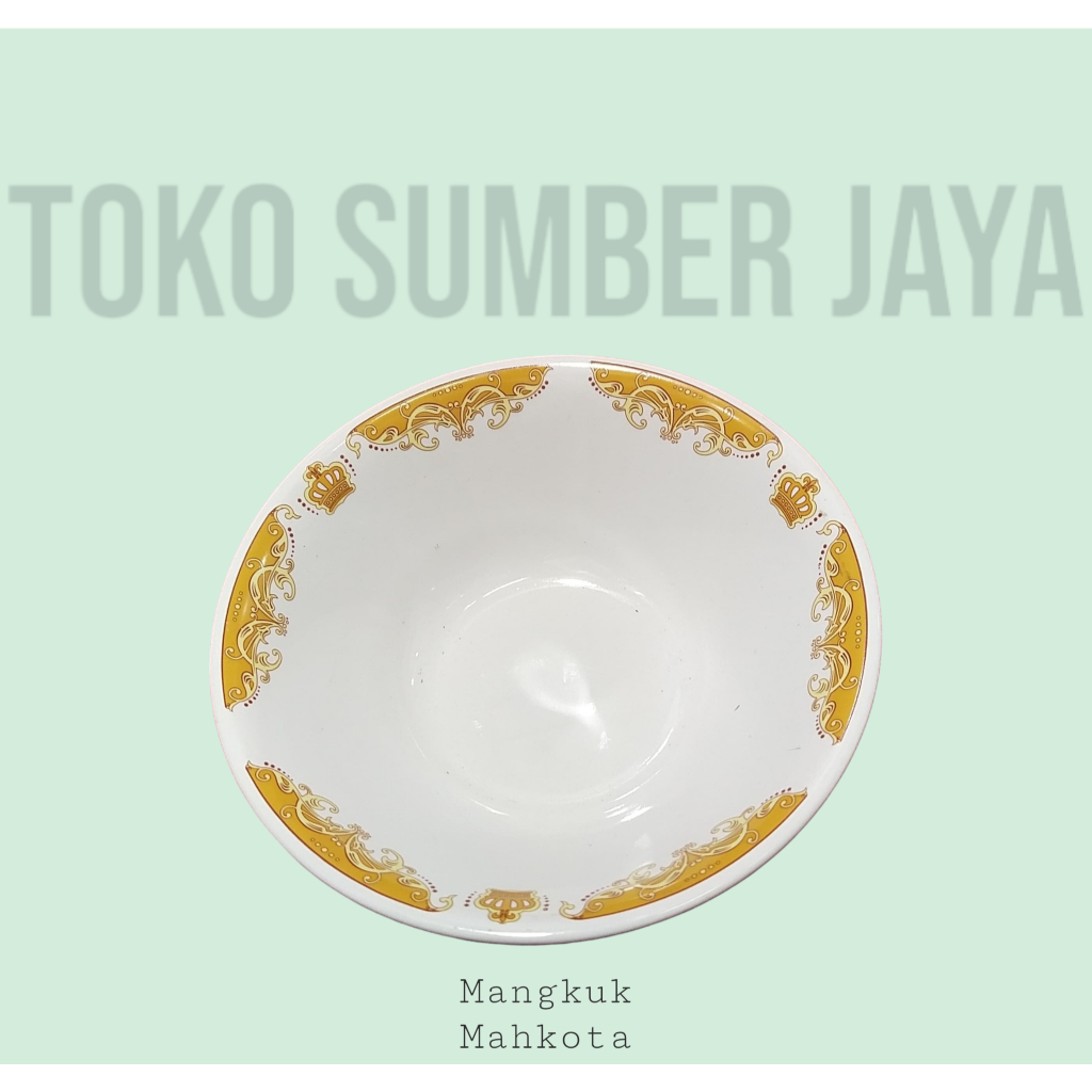Mangkuk Keramik Motif Mahkota 7 in DYNASTI
