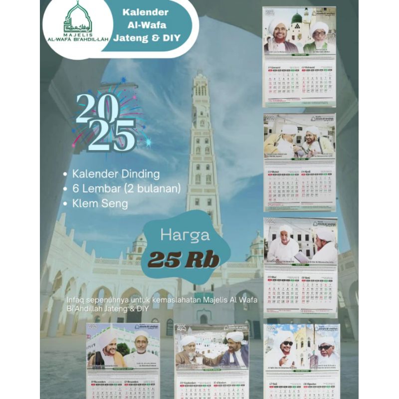 kalender alwafa Jawa Tengah 2024