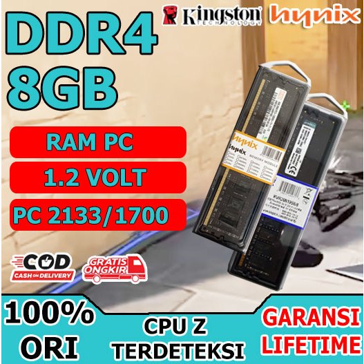 RAM memory longdim  PC DDR4 8GB PC17200 2133Mhz  RAM PC4 KOMPUTER DDR4 8GB