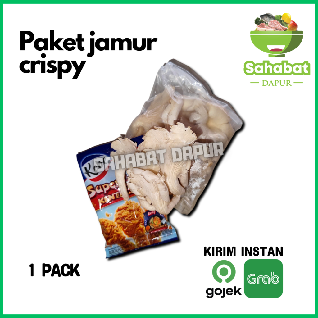 

Jamur Krispi / Paket Jamur Crispy - Sahabatdapur