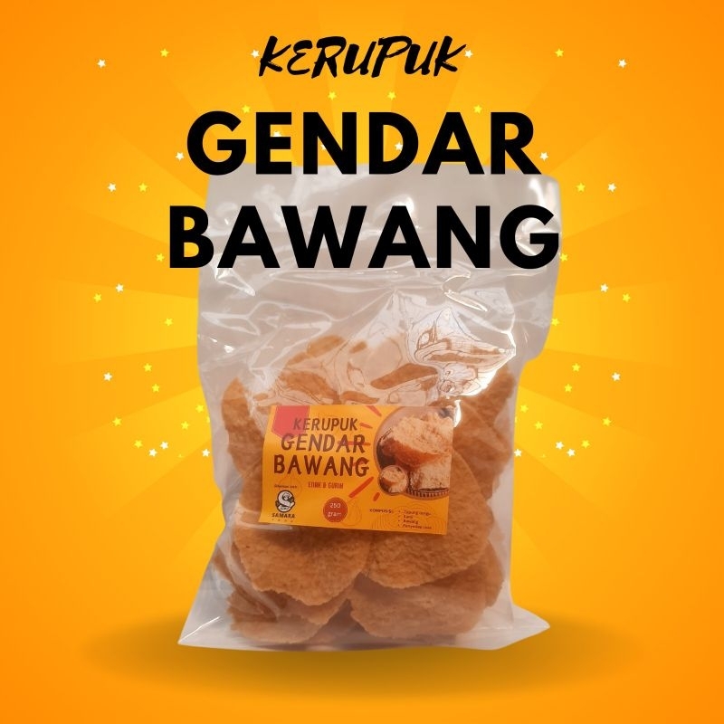 

Kerupuk Gendar Bawang (mentah) | Kerupuk Gendar | Kemasan 250 gram