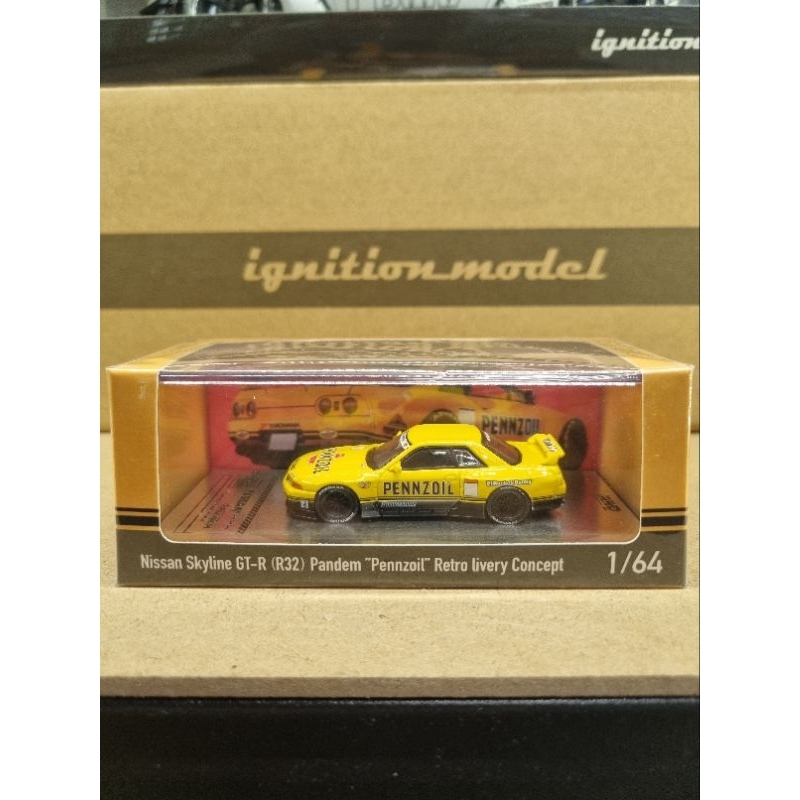 Inno64 Nissan Skyline R32 Penzoil Retro Livery