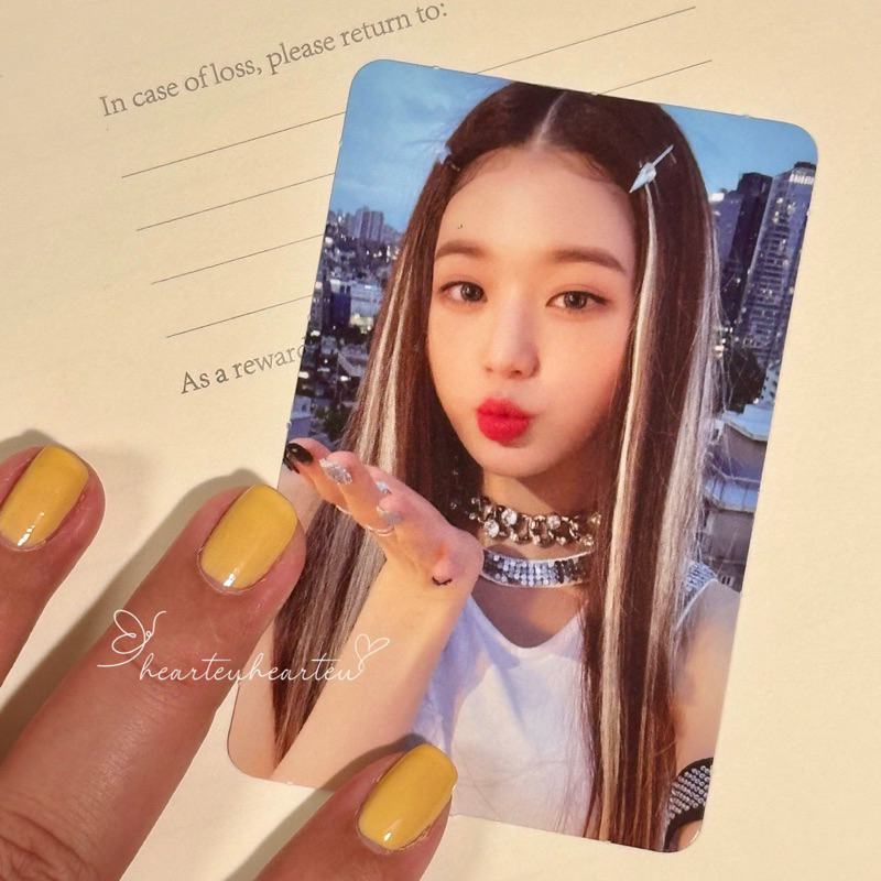 hearteuhearteu — [READY STOCK] [OFFICIAL] IVE Jang Wonyoung Photocard, from POB Starship Square SSQ 
