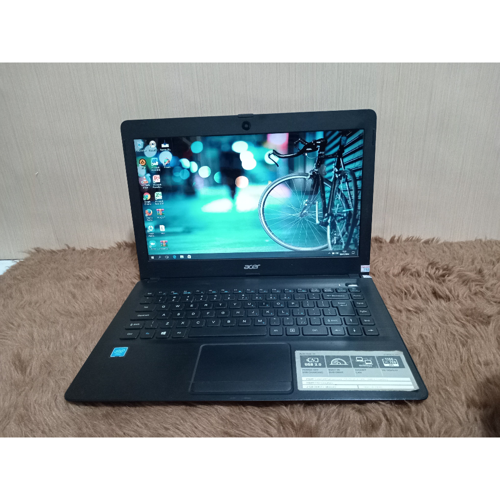 Laptop Acer one 14 ram 2gb hdd 500gb NO MINUS