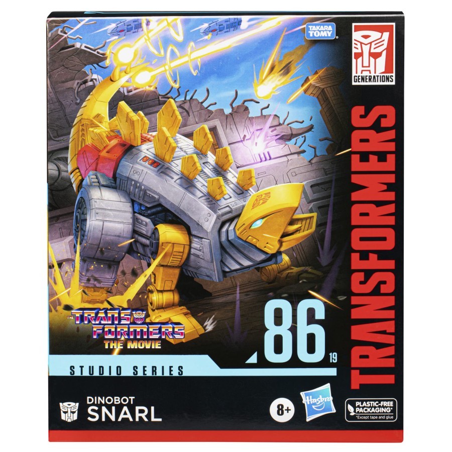 Transformers Toys Studio Series Leader Class 86-19 Dinobot Snarl Toy