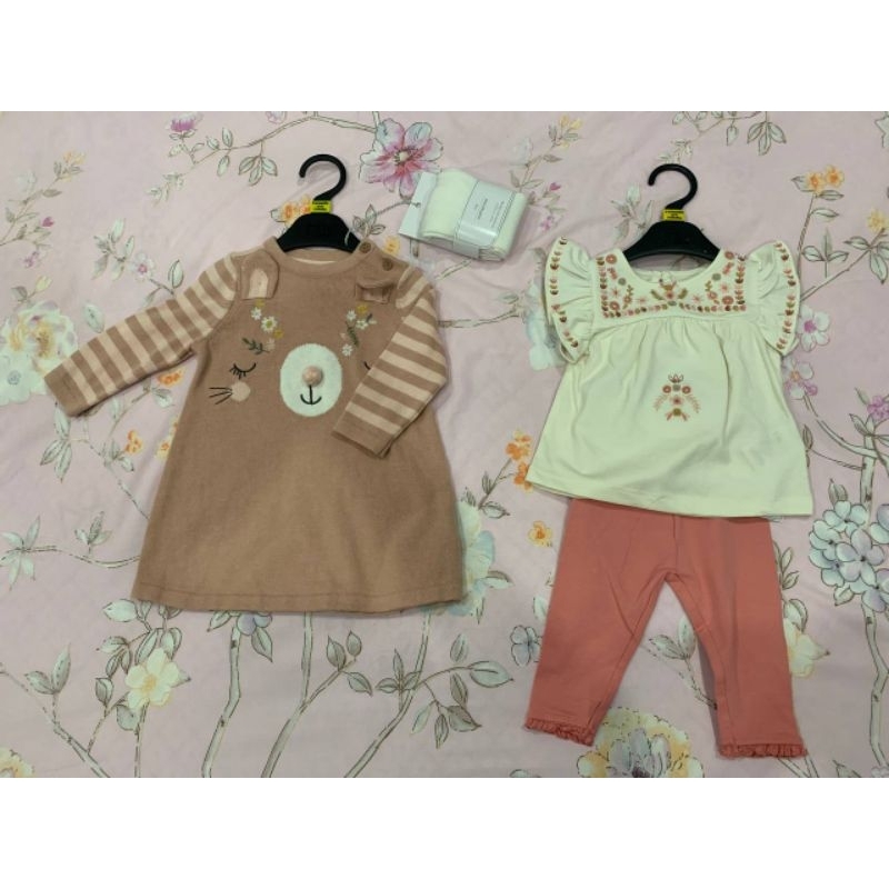 baju bayi perempuan 0-3 bulan mothercare preloved