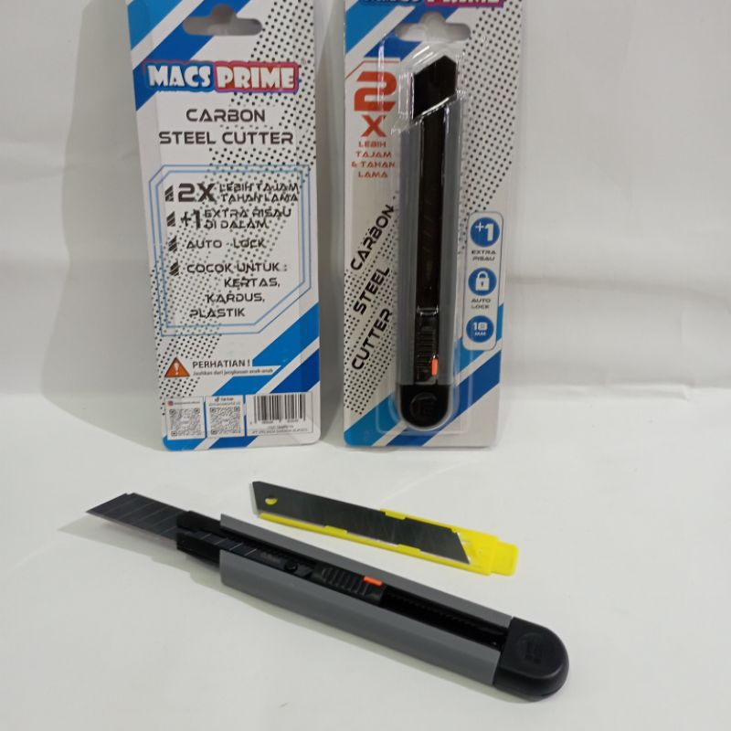 

CATTER MACS CARBON STEEL + ISI 1pcs ( Besar ) / pcs