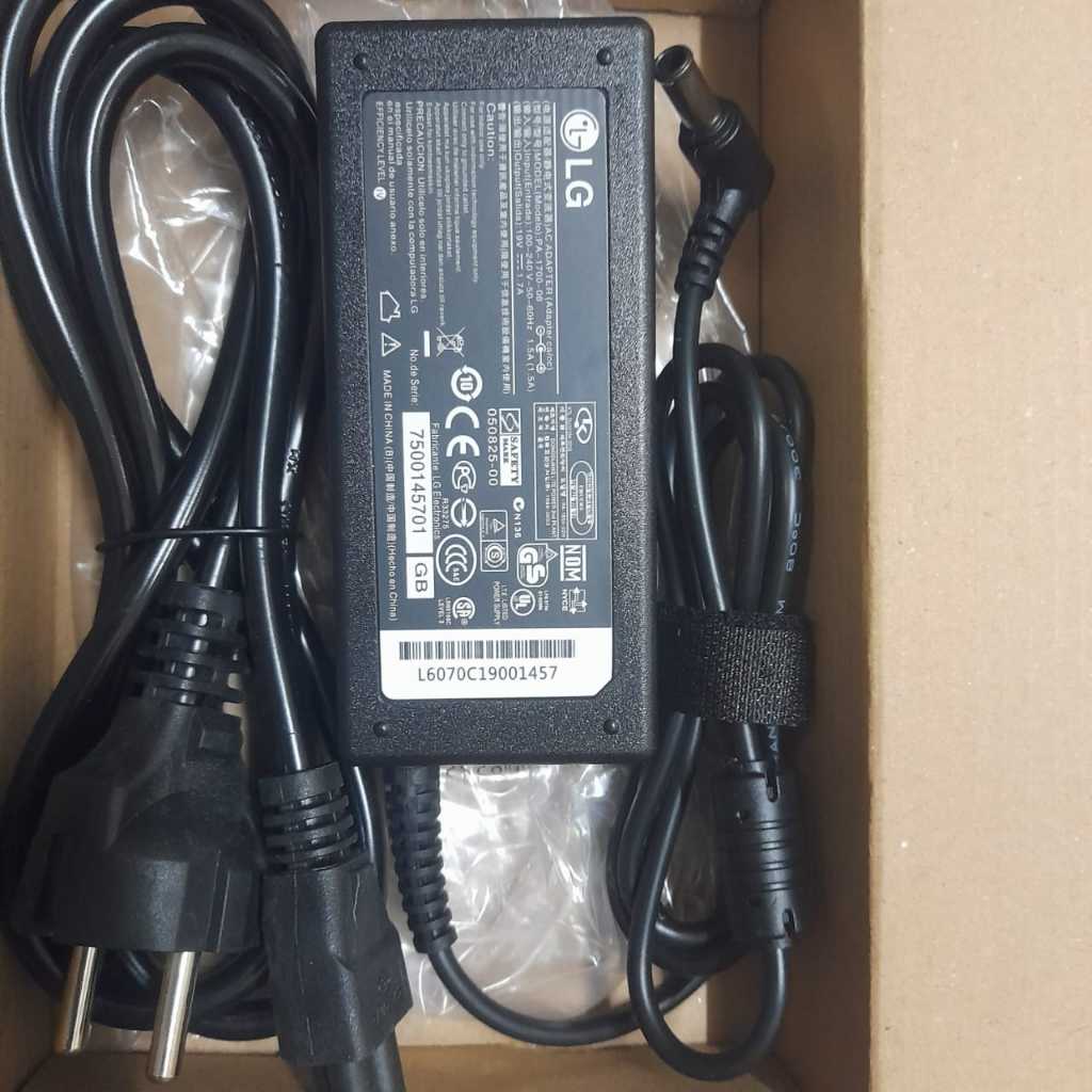 Adaptor Charger Monitor LG TV LED LG 19V Original