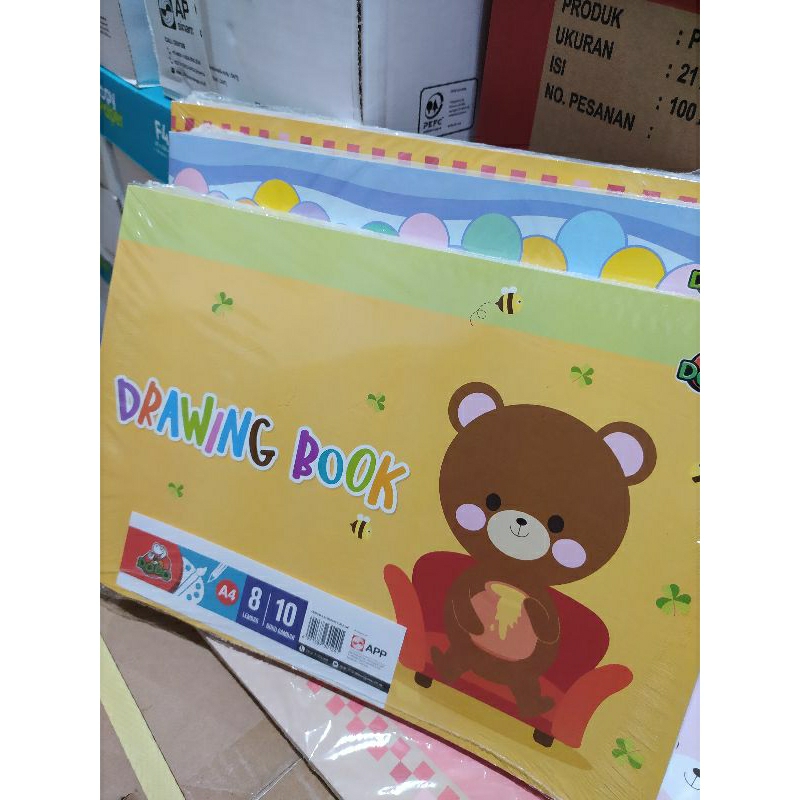 

Buku Gambar A4 Dodo isi 8 lembar - (10 BUKU/PAK)